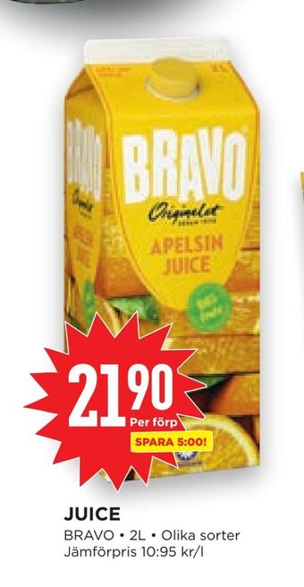 Willys Hemma Juice erbjuda