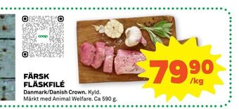 Coop Forum Färsk fläskfilé erbjuda