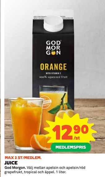 Coop Daglivs Juice erbjuda