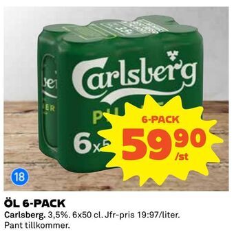 Coop Daglivs Öl 6-pack erbjuda