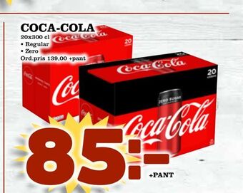 Din Mat Coca-cola erbjuda