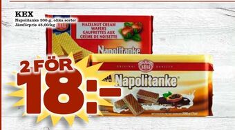 Din Mat Kex erbjuda