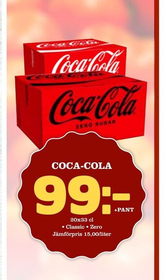 Din Mat Coca-cola erbjuda