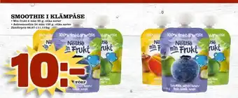 Din Mat Smoothie i klämpåse erbjuda