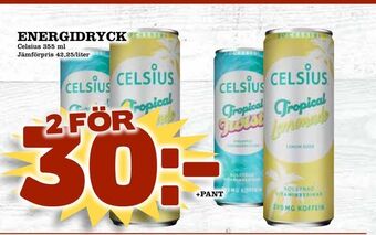 Din Mat Energidryck erbjuda