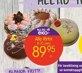 EKO Alla tårtor erbjuda