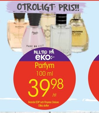 EKO Parfym erbjuda