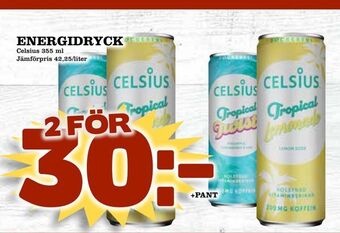 Nelins Energidryck erbjuda