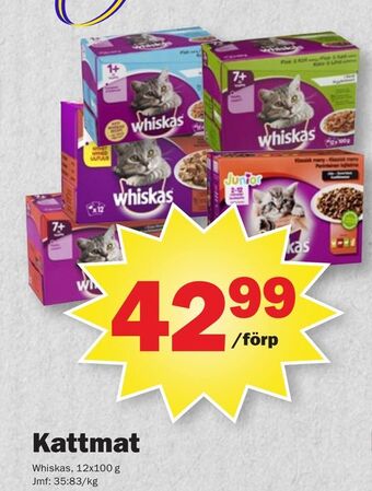 Pekås Kattmat erbjuda