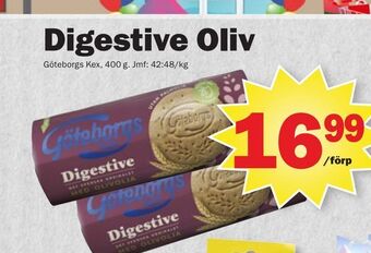Pekås Digestive Oliv erbjuda