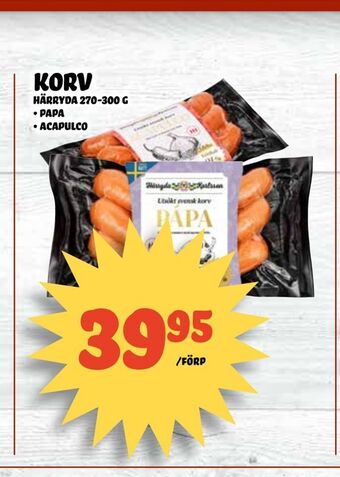 Nelins Korv erbjuda