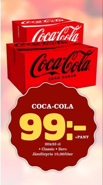 Nelins Coca-cola erbjuda