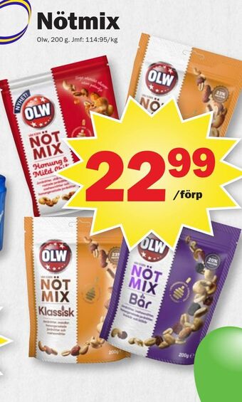 Pekås Nötmix erbjuda