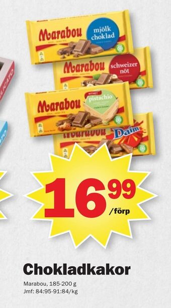 Pekås Chokladkakor erbjuda
