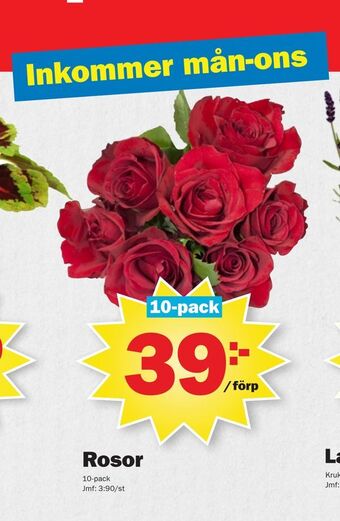 Pekås Rosor erbjuda
