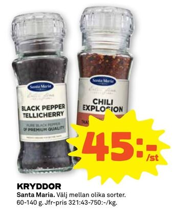 Stora Coop Kryddor erbjuda