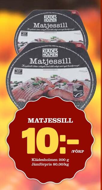 Prisma Mat Matjessill erbjuda