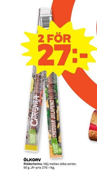 Stora Coop Ölkorv erbjuda