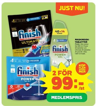Stora Coop Maskindisktabletter erbjuda