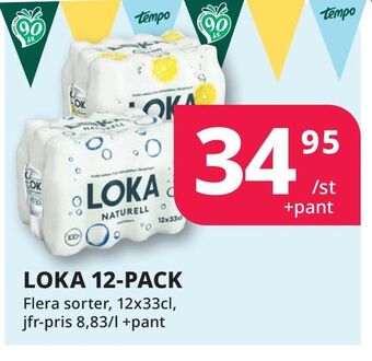 Tempo Loka 12-pack erbjuda