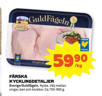 Stora Coop Färska kycklingdetaljer erbjuda