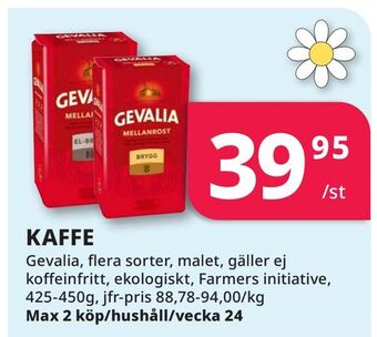 Tempo Kaffe erbjuda