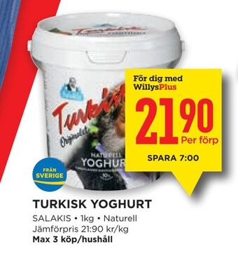 Turkisk yoghurt