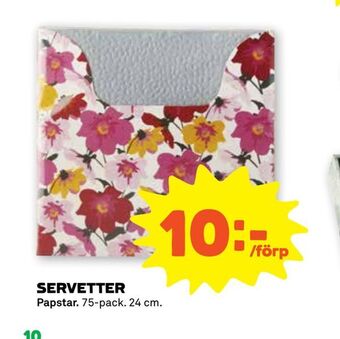 Stora Coop Servetter erbjuda