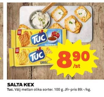 Coop Tuc kex erbjuda