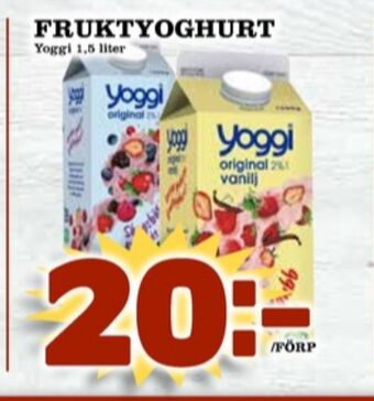 Matdax Yoggi yoghurt erbjuda