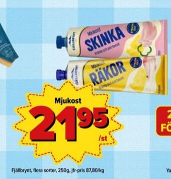 Östenssons Fjällbrynt mjukost erbjuda