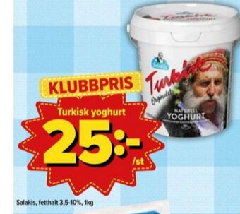 Östenssons Salakis yoghurt erbjuda