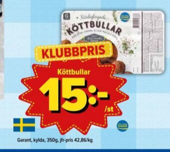 Östenssons Garant köttbullar erbjuda