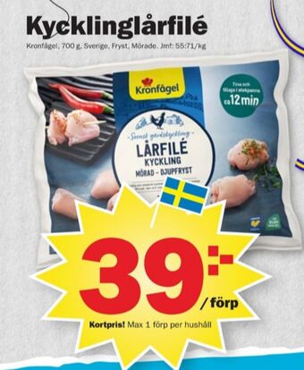 Pekås Kronfågel kycklinglårfilé erbjuda