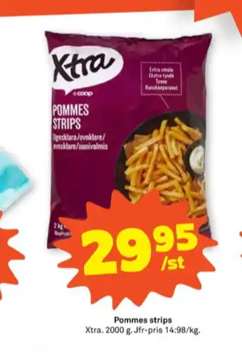 Stora Coop X-tra pommes frites erbjuda