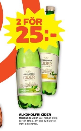 Stora Coop Herrljunga cider erbjuda