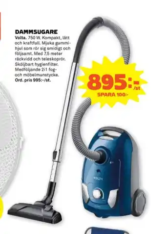 Stora Coop Volta dammsugare erbjuda