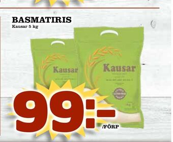 Matdax Basmatiris erbjuda