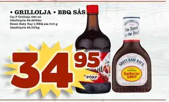 Matdax Grillolja • Bbq sås erbjuda