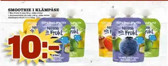 Smoothie i klämpåse