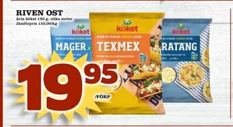 Matvärlden Tensta Riven ost erbjuda