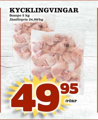 Matvärlden Tensta Kycklingvingar erbjuda