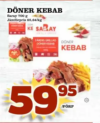 Matvärlden Tensta Döner kebab erbjuda