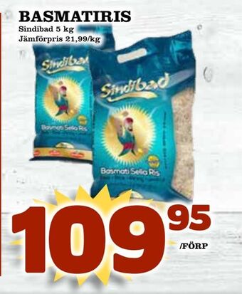 Matvärlden Tensta Basmatiris erbjuda