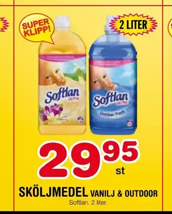 Nya Pulsen Sköljmedel vanilj & outdoor erbjuda