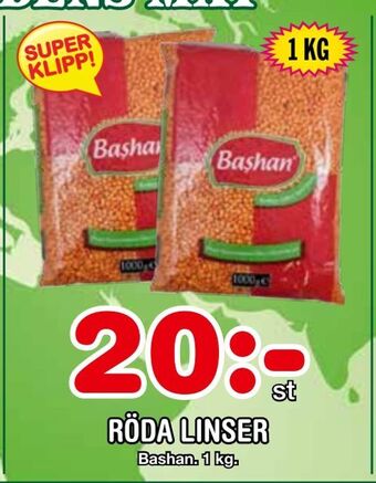 Nya Pulsen Röda linser erbjuda