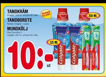 Nya Pulsen Tandkräm erbjuda