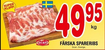 Nya Pulsen Färska spareribs erbjuda