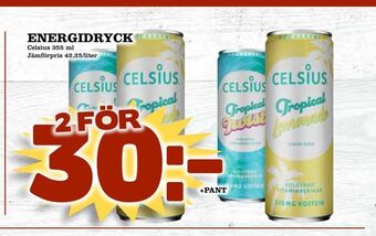 Supergrossen Energidryck erbjuda