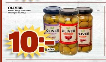 Supergrossen Oliver erbjuda